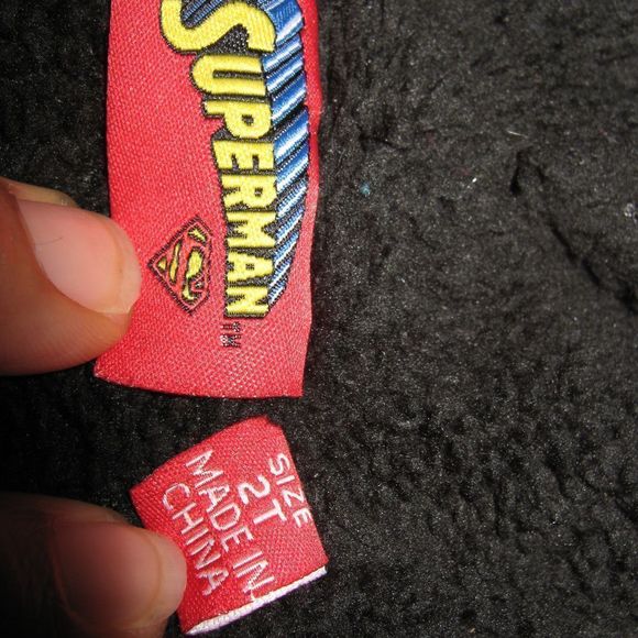 Superman fleece hoodie - Picture 4 of 8